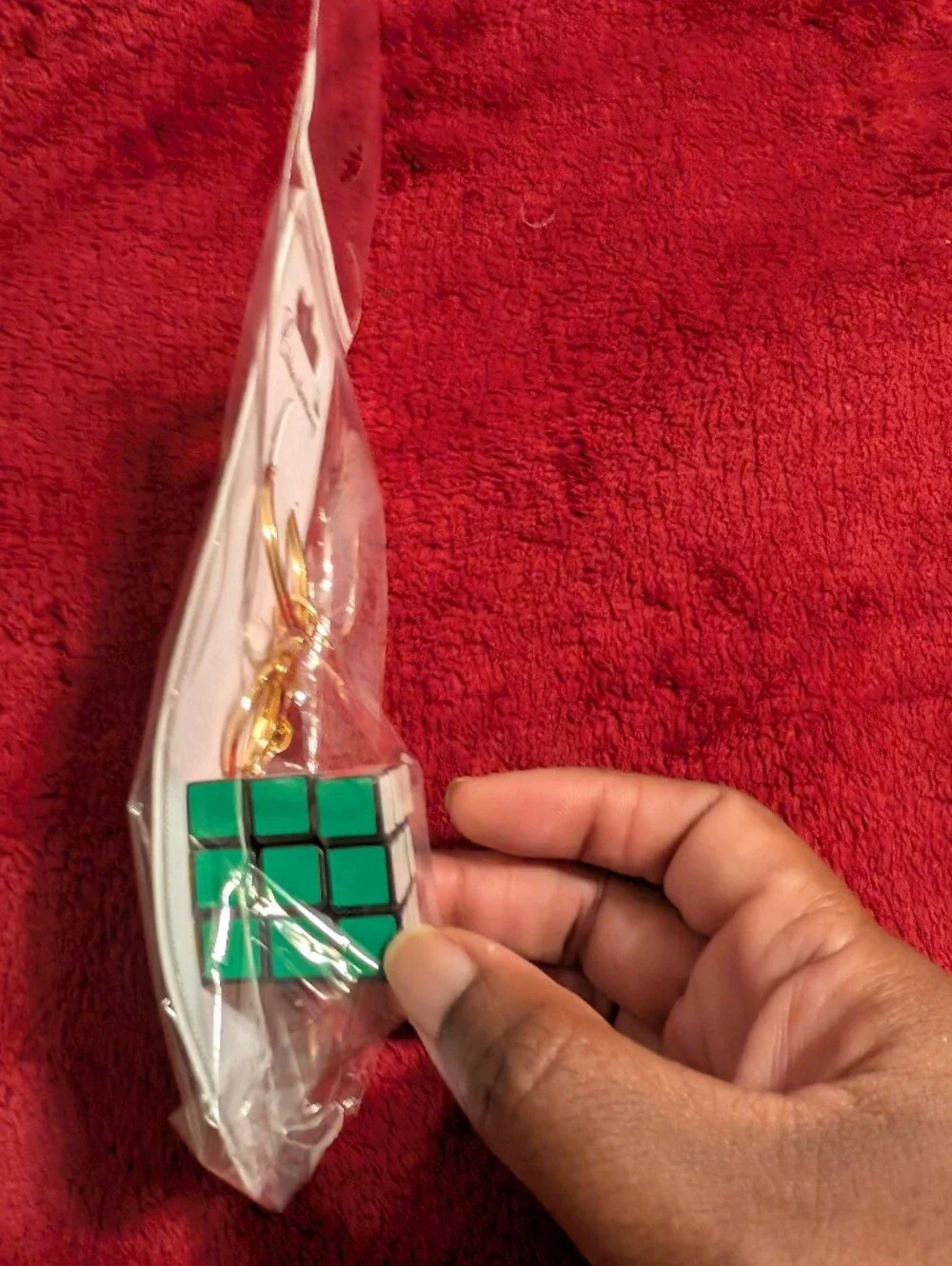 New Rubik's Cube  Bag Charm/Keychain
